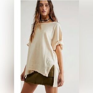 Free People We The Free Diego Tee Sz Small